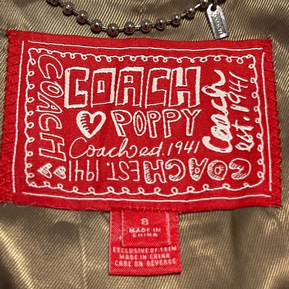Vintage Coach Poppy Trench Coat - Picture 9 of 13